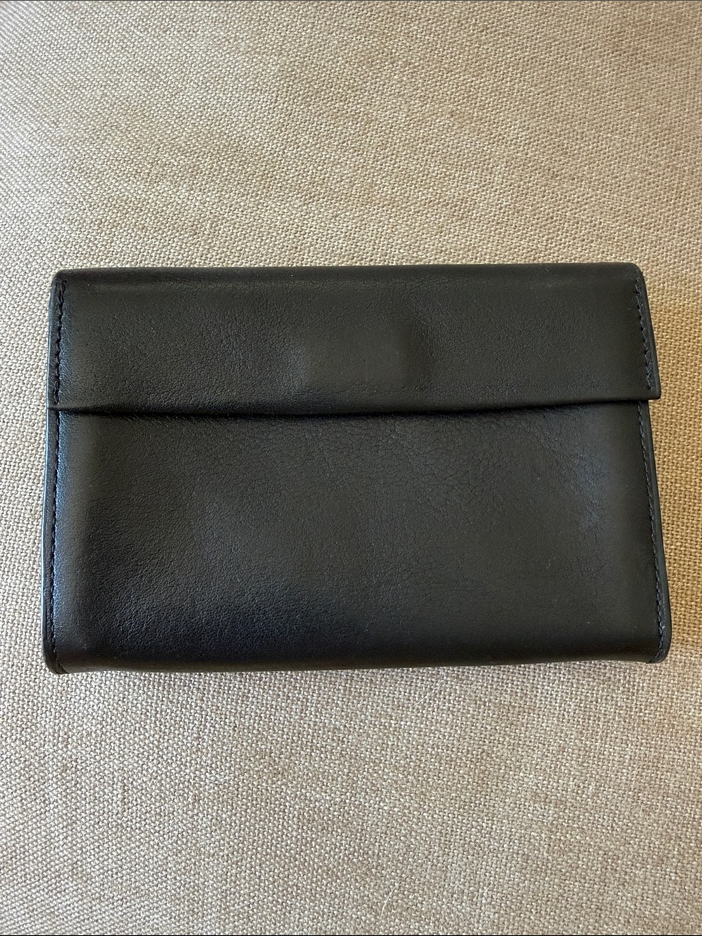 COS Black Leather European Wallet